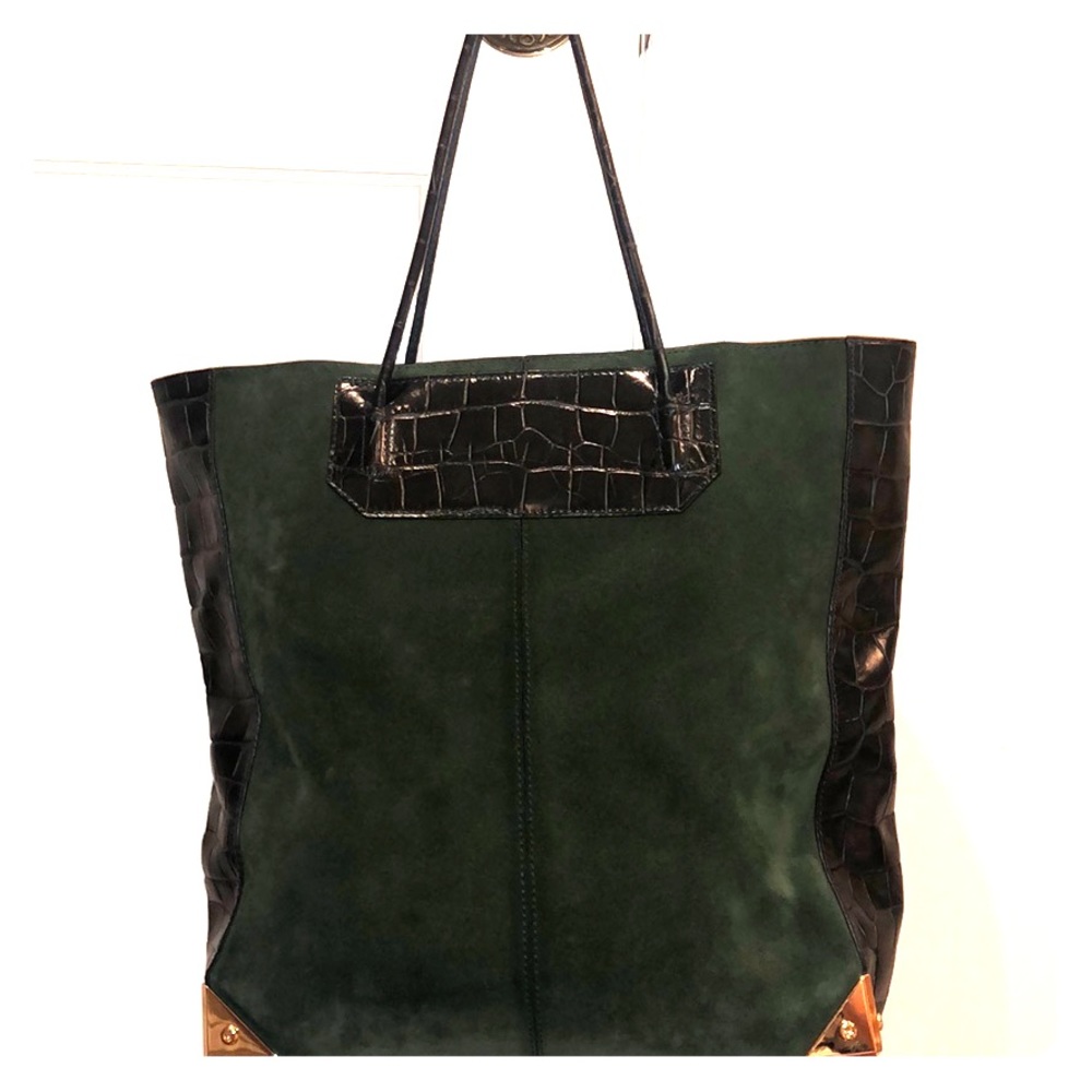 Alexander Wang Prisma Tote Croc and Suede